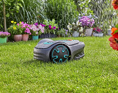 GARDENA SILENO Minimo - Fully automatic robotic lawnmower with Bluetooth Gray