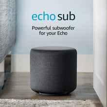Load image into Gallery viewer, Echo Sub - Powerful subwoofer for your - requires compatible Charcoal