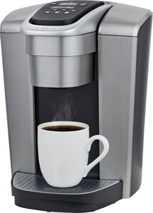 Keurig - K-Elite Single Serve K-Cup Pod Coffee Maker - Brushed Silver