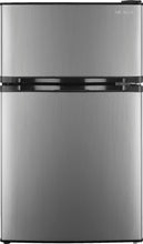Load image into Gallery viewer, Insignia™ - 3.0 Cu. Ft. Mini Fridge with Top Freezer - Stainless steel