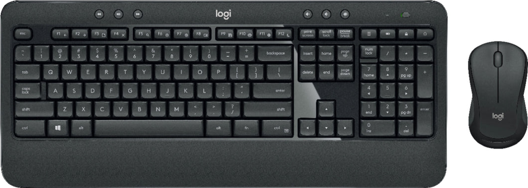 Logitech - MK540 Advanced Wireless Keyboard and Mouse Bundle - Black