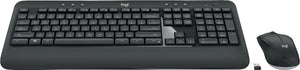 Logitech - MK540 Advanced Wireless Keyboard and Mouse Bundle - Black