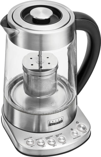 Bella Pro Series - 1.7L Electric Tea Maker/Kettle - Stainless...