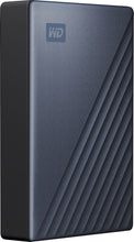 Load image into Gallery viewer, WD - My Passport Ultra 4TB External USB 3.0 Portable Hard Drive with Blue
