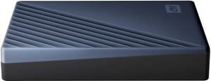 WD - My Passport Ultra 4TB External USB 3.0 Portable Hard Drive with Blue