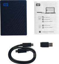 Load image into Gallery viewer, WD - My Passport Ultra 4TB External USB 3.0 Portable Hard Drive with Blue