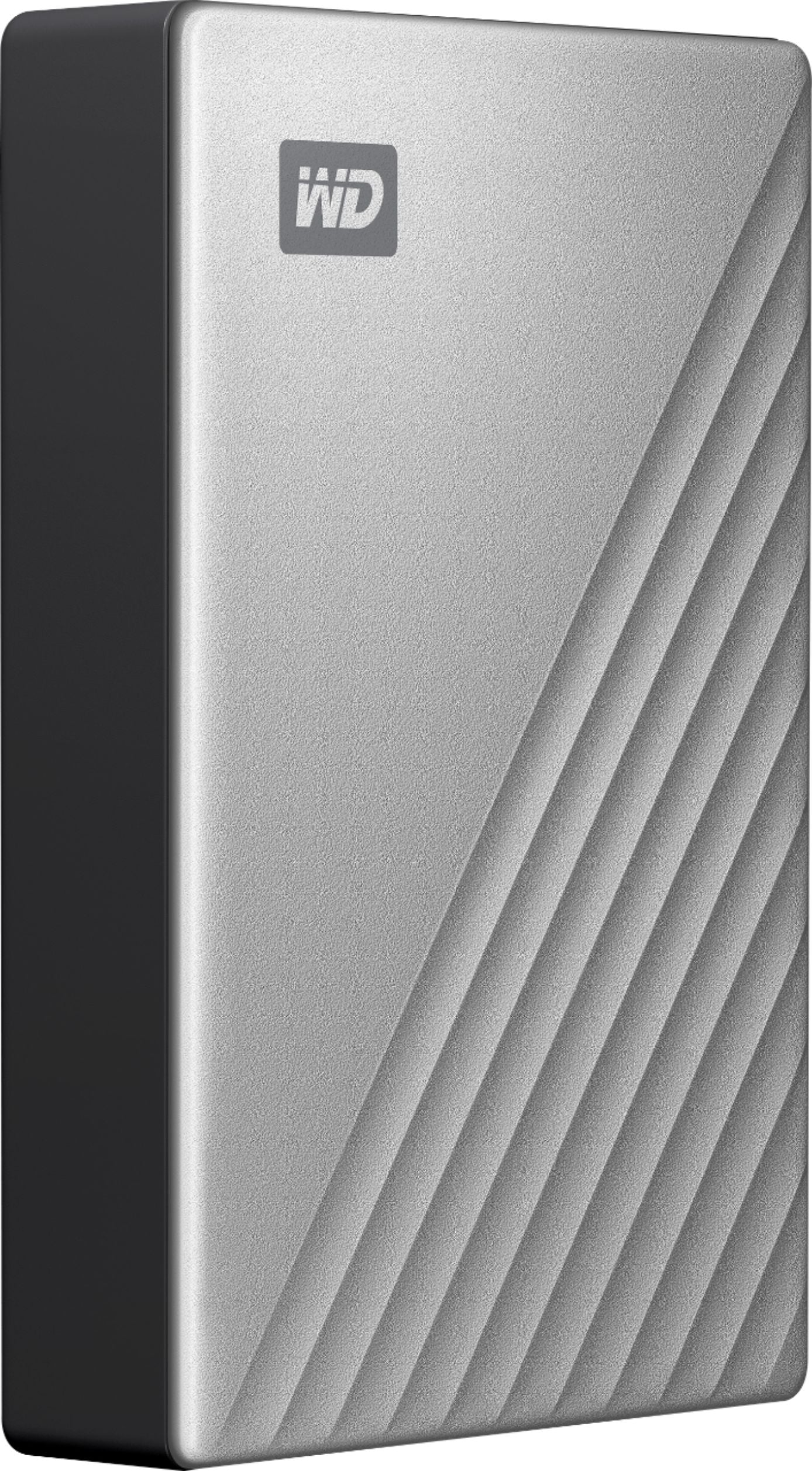 WD - My Passport Ultra 4TB External USB 3.0 Portable Hard Drive with Silver