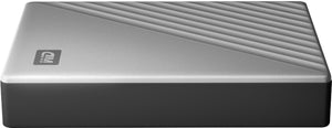 WD - My Passport Ultra 4TB External USB 3.0 Portable Hard Drive with Silver