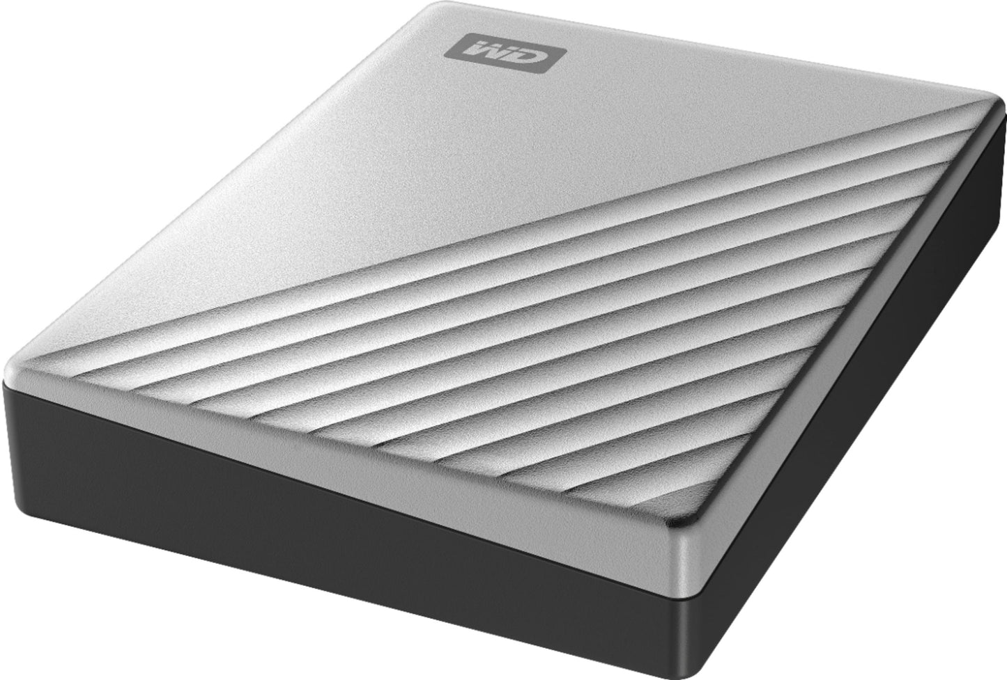 WD - My Passport Ultra 4TB External USB 3.0 Portable Hard Drive with Silver