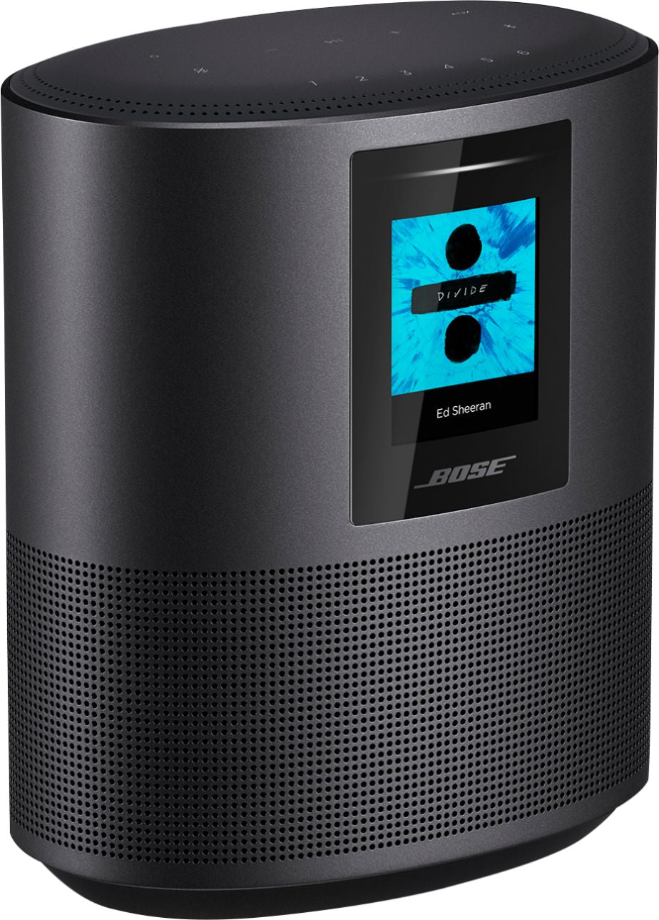 Bose - Home Speaker 500 with Built-In Amazon Alexa and Google Triple Black