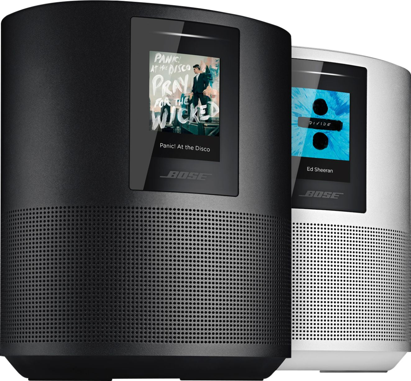 Bose - Home Speaker 500 with Built-In Amazon Alexa and Google Triple Black
