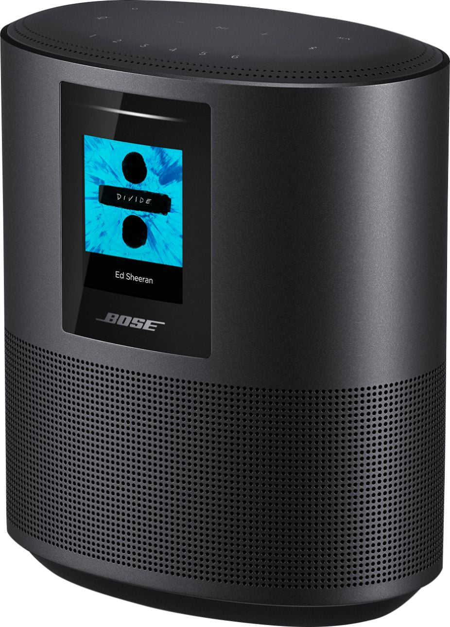 Bose - Home Speaker 500 with Built-In Amazon Alexa and Google Triple Black