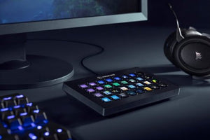 Elgato - Stream Deck XL Wired Keypad with Back Lighting - Black