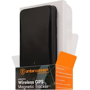 Amber Connect - Magnetic GPS Item Tracker - Black
