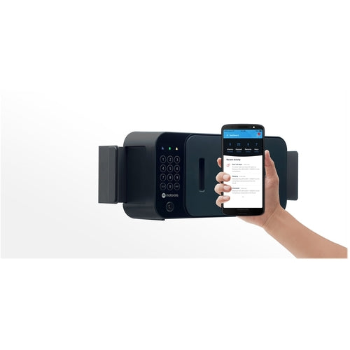 Motorola - Safe for Medications and Everyday Items with Electronic Keypad...