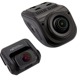 Rexing - V1P Max Real 4K UHD Dual-Channel Front and Rear Wi-Fi Dash Camera -...