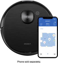 Load image into Gallery viewer, ECOVACS Robotics - DEEBOT OZMO T8 AIVI Robot Vacuum &amp; Mop - Black