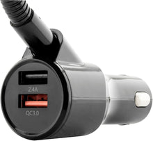 Load image into Gallery viewer, iSimple - Bluetooth 5.0 FM Transmitter with Expandable Arm for Music...