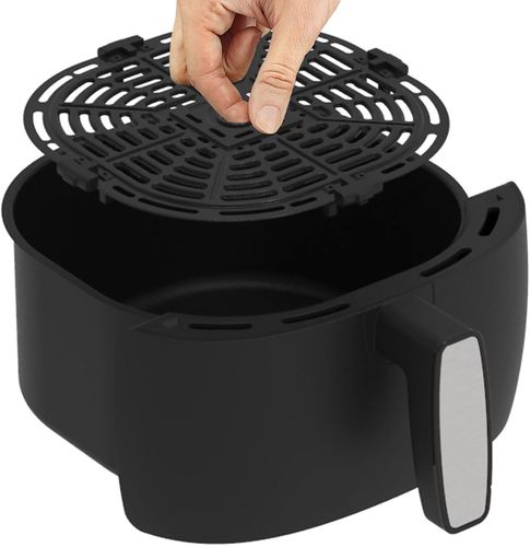 Bella Matte Black 8-Qt. Dual-Basket Touchscreen Air Fryer