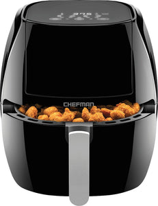 Chefman TurboFry Touch 8 Quart Air Fryer w/ XL Viewing Window & Advanced...