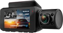 Rexing - V3 Plus Front and Cabin Dash Cam - Black