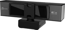 Load image into Gallery viewer, j5create - USB™ 4K ULTRA HD Webcam with 5x Digital Zoom Remote Control -...