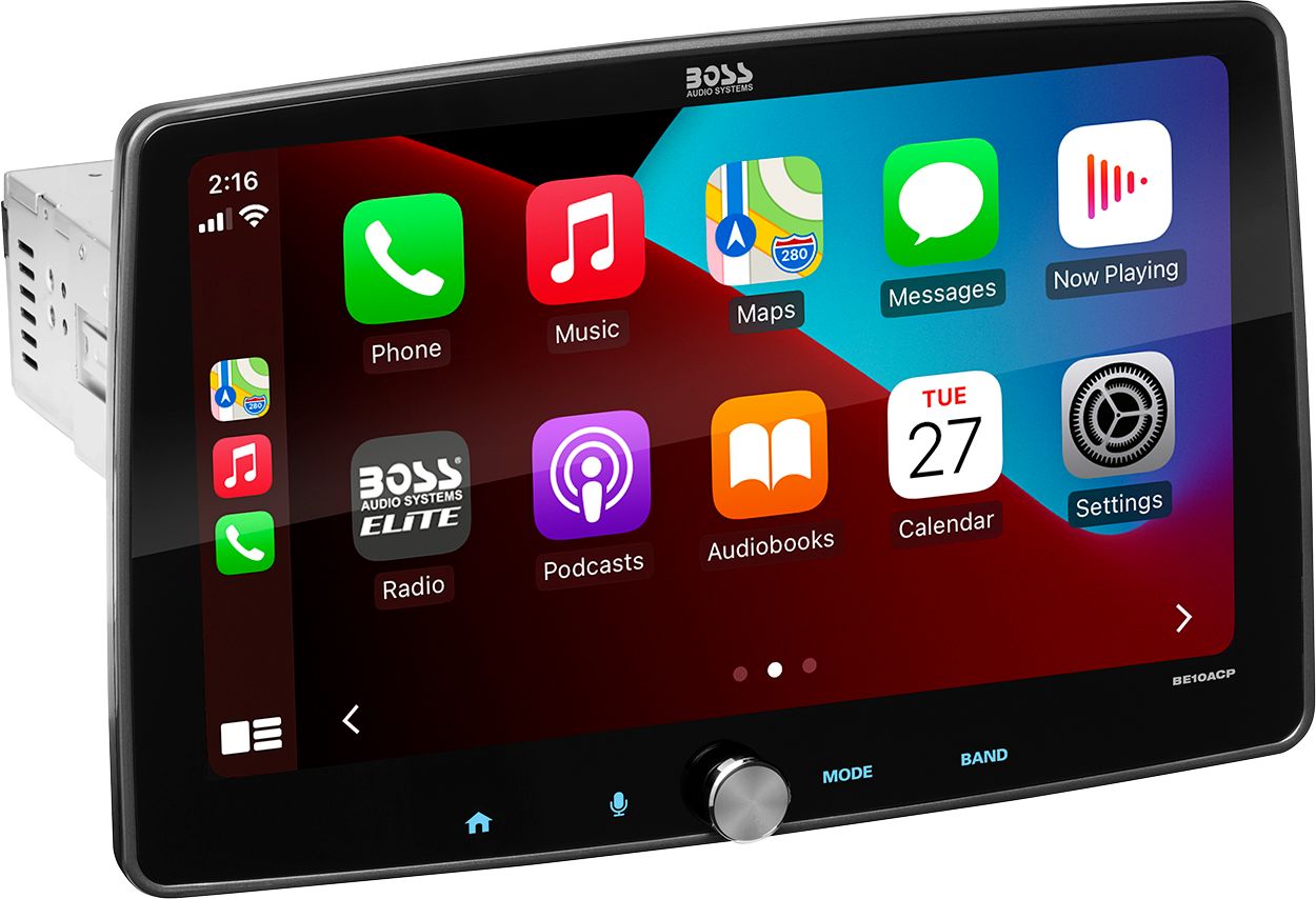 BOSS Audio - 10.1" Android Auto and Apple CarPlay Car Multimedia Receiver -...