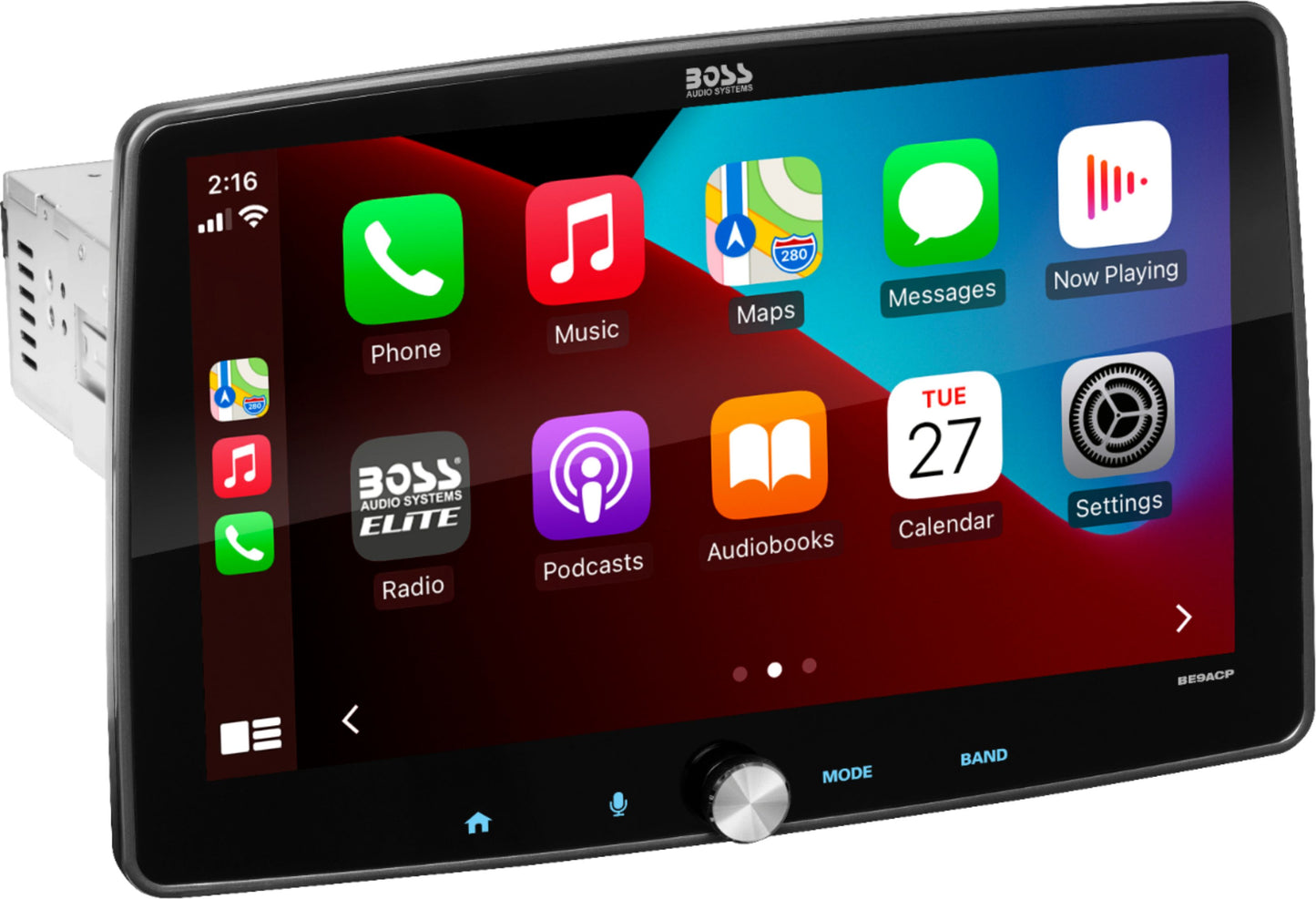 BOSS Audio - 9" Android Auto and Apple CarPlay Car Multimedia Receiver -...