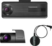 THINKWARE - F200 PRO Front and Rear Dash cam with GPS Accessory - Black