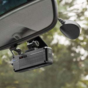 THINKWARE - F200 PRO Front and Rear Dash cam with GPS Accessory - Black