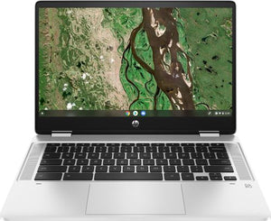 HP - 14" 2-In-1  Touchscreen Chromebook - Intel Celeron - 4GB Memory - 32GB...