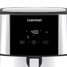 Load image into Gallery viewer, Chefman TurboFry Air Fryer, 8 Qt. Square Basket w/ Divider for Dual Cooking...
