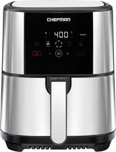 Load image into Gallery viewer, Chefman Digital 5 Qt. Air Fryer with 4 Cooking Presets &amp; Shake Reminder -...