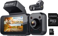 Load image into Gallery viewer, Rexing - V5 Plus 3-Channel 4K Dash Cam 2.7&quot; LCD with Voice Control, Wi-Fi,...