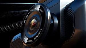 Rexing - V5 Plus 3-Channel 4K Dash Cam 2.7" LCD with Voice Control, Wi-Fi,...