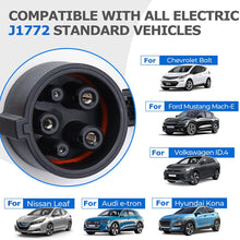 Load image into Gallery viewer, BougeRV Level 2 EV Charger, 240V 32Amp 25 Feet Charging Cable, Portable EVSE...