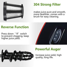 Load image into Gallery viewer, Aobosi Slow Masticating juicer Extractor, Cold Press Juicer Machine, Quiet...