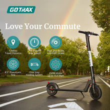 Load image into Gallery viewer, Gotrax GXL V2 Electric Scooter, 8.5&quot; 43.3&quot; x 17.1&quot; x 14.6&quot;, Matt Black
