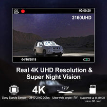 Load image into Gallery viewer, REXING V5 Dash Cam 4K Modular Capabilities 3840x2160@30fps UHD WiFi