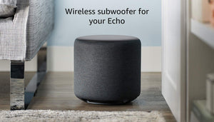 Echo Sub - Powerful subwoofer for your - requires compatible Charcoal