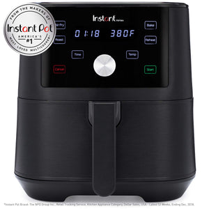 Instant Vortex 4-in-1 Air Fryer, 6 Quart, 4 One-Touch 6 quart, N Applicable