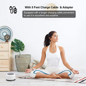 Anescra White Noise Machine with 24 Hi-Fi Soothing Sounds, Night Light and...