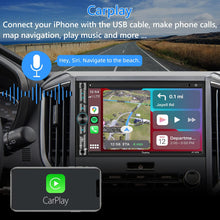 Load image into Gallery viewer, Double Din Car Stereo Compatible with Voice Control Apple Carplay - 7 Inch...