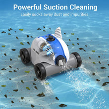 Load image into Gallery viewer, Cordless Robotic Pool Cleaner, Automatic 17.7*11.8*11.8, Blue and white