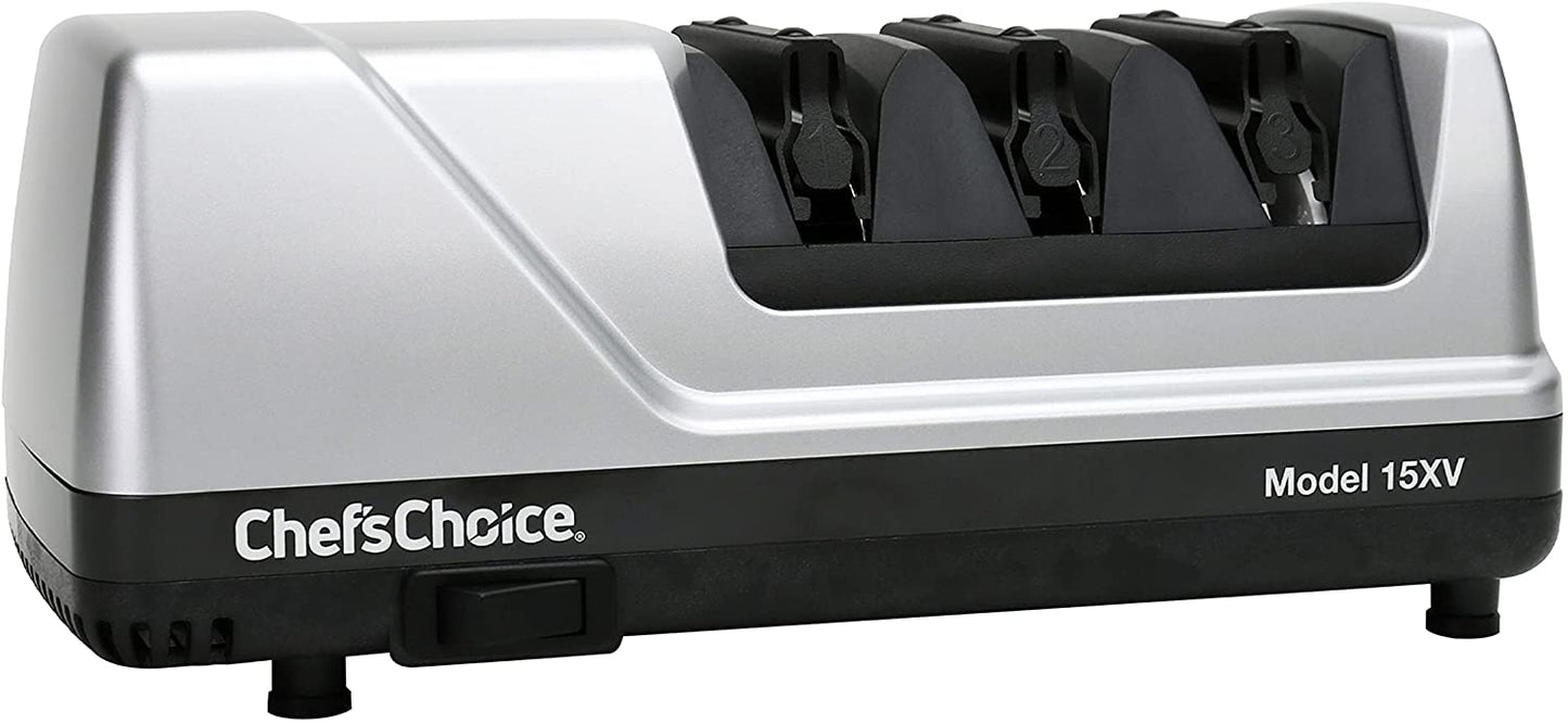 Chef'sChoice Trizor XV EdgeSelect Professional Electric Knife 3-stage, Gray