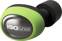Load image into Gallery viewer, ISOtunes Free True Wireless Earplug Earbuds, 22 dB One Size, Safety Green