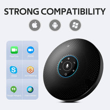 Load image into Gallery viewer, Bluetooth Speakerphone - eMeet M2 Max Professional Conference Speaker Black