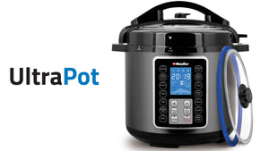 Mueller UltraPot 6Q Pressure Cooker Instant Crock 10 in 1 Pot with Slate Gray