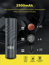 Load image into Gallery viewer, LENDOO Electric Cordless Air Pump Portable Compressor Tire Inflator,...
