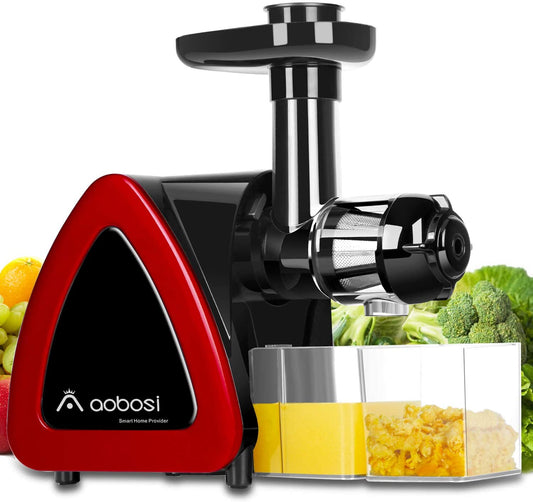 Aobosi Slow Masticating juicer Extractor, Cold Press Juicer Machine, Quiet...